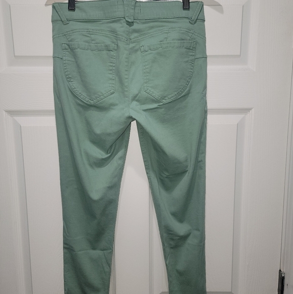 Democracy Mint Green Jeans - Picture 2 of 6